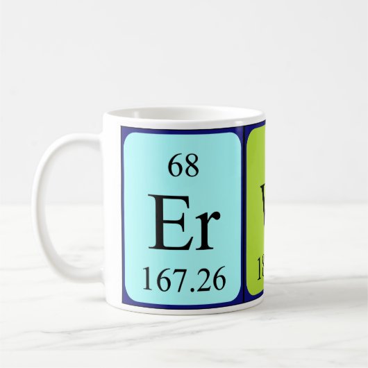 Erwin Periodenname Tasse (Links)