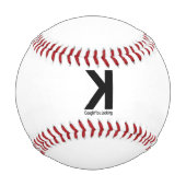 Erwischt beim Hingucken – Lustiger Spruch für Base Baseball (Rückseite)