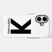 Erwischt beim Hinsehen – Lustige Baseball-Pitcher- Case-Mate iPhone Hülle (Rückseite (Horizontal))