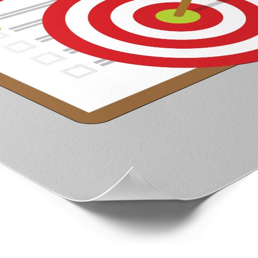 Erwünschte Ergebnisse Poster (Ecke)