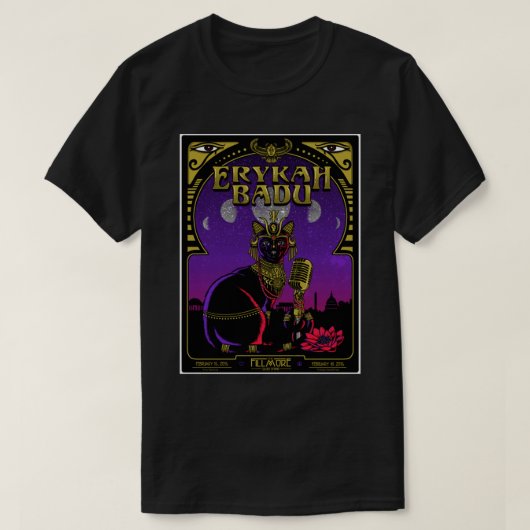Erykah Badu Classic T - Shirt (Design vorne)