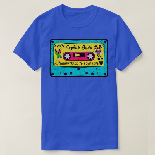 Erykah Badu T-Shirt (Design vorne)