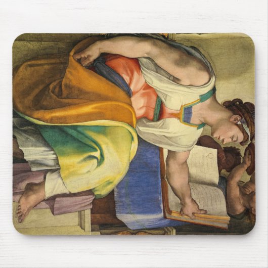 Erythraean Sibyl von Michelangelo Mousepad (Vorne)