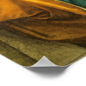 Erythraean Sibyl von Michelangelo Poster (Ecke)