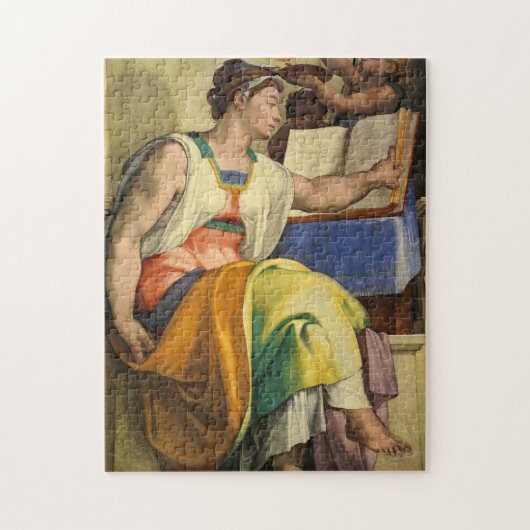 Erythraean Sibyl von Michelangelo Puzzle (Vertikal)