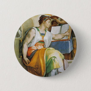 Erythrean Sibyl Button
