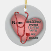 Erythrozyten Keramik Ornament (Vorne)