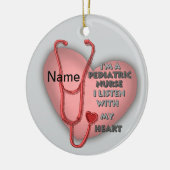 Erythrozyten Keramik Ornament (Links)