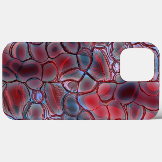 Erythrozytengewebe mit weicher Lichtflare oder auf Case-Mate iPhone Hülle (Rückseite (Horizontal))