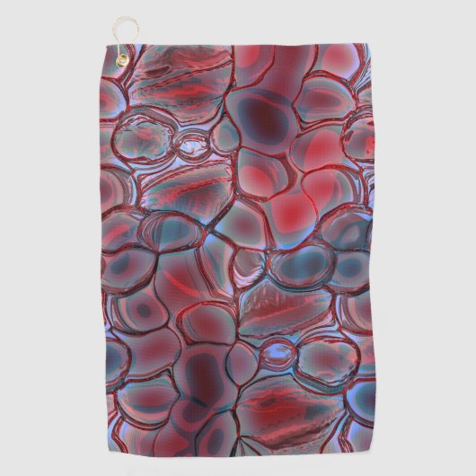 Erythrozytengewebe mit weicher Lichtflare oder auf Golfhandtuch (Vorderseite)