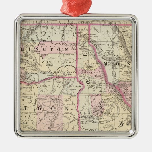 Erz, Wäsche, IDA, Mont Silbernes Ornament (Vorne)