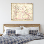 Erz, Wash, Ida, Mont Leinwanddruck (Insitu (Schlafzimmer))