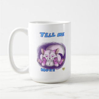 Erzähl mir mehr Kaffee-Tasse Kaffeetasse