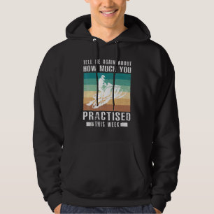 Erzähl mir nochmal, wie viel du Schneemobil gefahr Hoodie