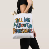 Erzähl mir von Dinosauriern Tasche (Von Nahem)
