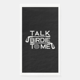 Erzählen Sie Birdie zu mir Funny Golf Golfer Golf Serviette