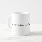 Erzählen Sie die wahre Tasse (Vorderseite Links)