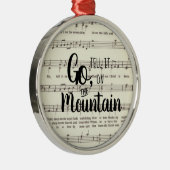 Erzählen Sie es auf dem Bergmetallmuseum Ornament Aus Metall (Rechts)