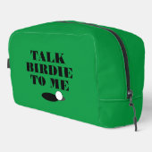 Erzählen Sie mir die BIRDIE-Tasche mit einem lusti Waschbeutel (Rechte Ecke)