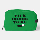 Erzählen Sie mir die BIRDIE-Tasche mit einem lusti Waschbeutel (Rückseite)