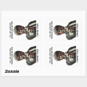 Erzählen Sie mir, wie Festplatten besser sind Rechteckiger Aufkleber (Blatt)