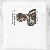 Erzählen Sie mir, wie Festplatten besser sind Rechteckiger Aufkleber (Tasche)