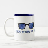 Erzählen Sie Nerdy mit mir Tasse der Raumfahrtstar (Links)