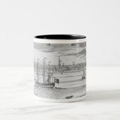 Erzählende und kritische Geschichte von Amerika Zweifarbige Tasse (Mittel)