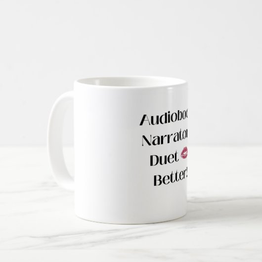 Erzähler Duet Better Tasse (Vorderseite Links)