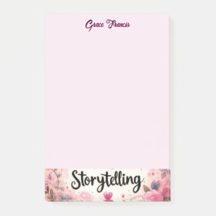 Erzählrosa Armschreiber-Desktop Post-it Klebezettel