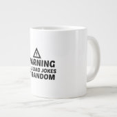 ERZÄHLT VATER IM RANDOM Jumbo-Tasse (Vorderseite Rechts)