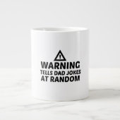 ERZÄHLT VATER IM RANDOM Jumbo-Tasse (Vorderseite)