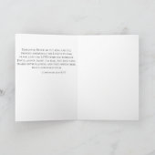 Erzählt von Gottes herrlichen Werken! Psalm 145:5 Karte (Innenseite)