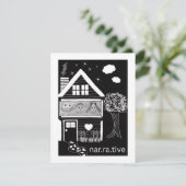 Erzählung Feiertagskarte (Stehend Vorderseite)