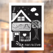 Erzählung Fensteraufkleber (Blatt 2)