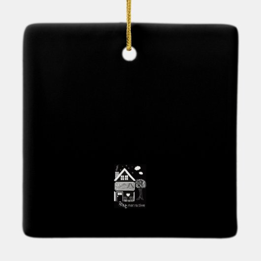 Erzählung Keramikornament (Rückseite)