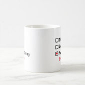 Erzählung mit Eric Dane - Status anpassen Kaffeetasse (Mittel)