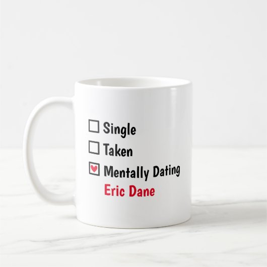 Erzählung mit Eric Dane - Status anpassen Kaffeetasse (Links)
