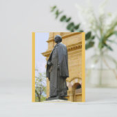 Erzbischof Jean-Baptiste Lamy Statue Postkarte (Stehend Vorderseite)
