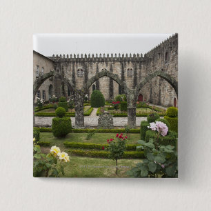Erzbischof Palace Of Braga mit Garten Button