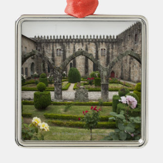 Erzbischof Palace Of Braga mit Garten Ornament Aus Metall
