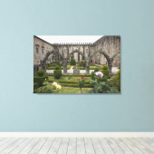Erzbischof Palast Braga mit Garten Leinwanddruck (Insitu (Holzboden))