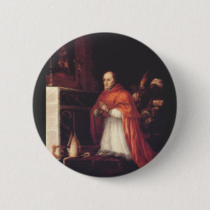 Erzbischof Saint Turibius von Mogrovejo Button