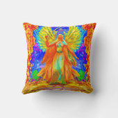 Erzengel der Heiligen Mutter, der den T - Shirt de Kissen (Rückseite)