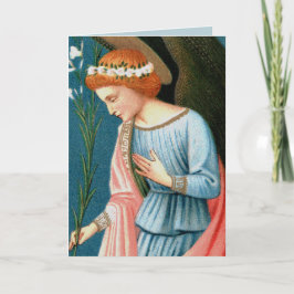 Erzengel Gabriel, Lippi-Verkündung (Detail) Karte