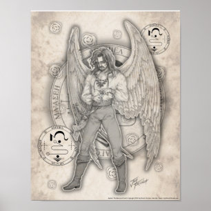 Erzengel Jophiel Druck Poster