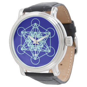 Erzengel Metatron heilige Geometrie-Uhr Armbanduhr