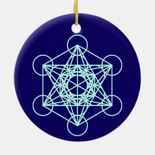 Erzengel Metatron heilige Keramikornament (Hinten)