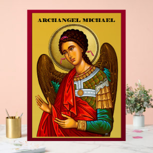 Erzengel Michael Acrylschild