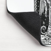 Erzengel Michael besiegt Satan Christus Mousepad (Ecke)